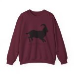 Sudadera cuello redondo - Granate - Miotragus balearicus