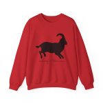 Sudadera cuello redondo - Rojo - Miotragus balearicus
