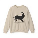 Sudadera cuello redondo - Arena - Miotragus balearicus