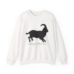Sudadera cuello redondo - Blanco - Miotragus balearicus