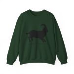 Sudadera cuello redondo - Verde bosque - Miotragus balearicus