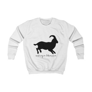Sudadera infantil - Blanco artico - Miotragus balearicus