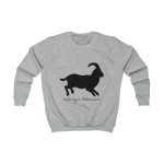 Sudadera infantil - Gris jaspeado claro - Miotragus balearicus