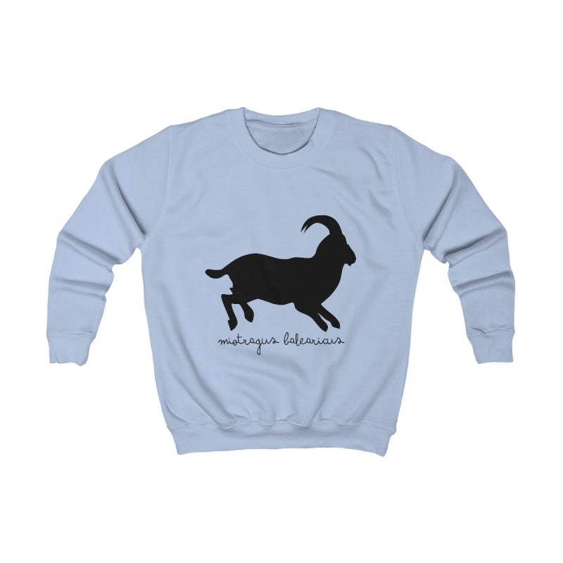 Sudadera infantil - Azul cielo - Miotragus balearicus