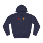 Sudadera universitaria - Azul marino Oxford - Camiseta Bon dia tot lo dia Sudadera universitaria - Azul marino Oxford - Camiseta Bon dia tot lo dia