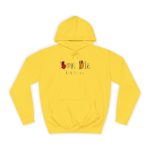 Sudadera universitaria - Amarillo sol - Camiseta Bon dia tot lo dia Sudadera universitaria - Amarillo sol - Camiseta Bon dia tot lo dia