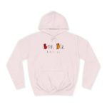 Sudadera universitaria - Rosa bebe - Camiseta Bon dia tot lo dia Sudadera universitaria - Rosa bebe - Camiseta Bon dia tot lo dia