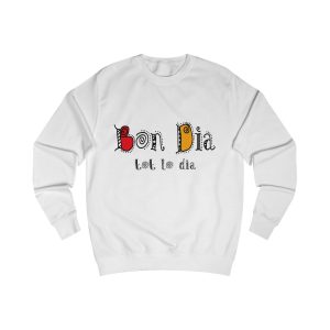 Sudadera clasica - Blanco artico - Camiseta Bon dia tot lo dia