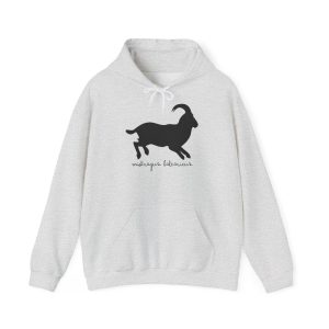 Sudadera con capucha - Gris ceniza - Miotragus balearicus