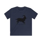 Camiseta infantil Softstyle - Azul marino - Miotragus balearicus Camiseta infantil Softstyle - Azul marino - Miotragus balearicus