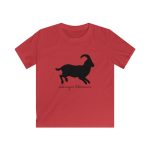 Camiseta infantil Softstyle - Rojo - Miotragus balearicus Camiseta infantil Softstyle - Rojo - Miotragus balearicus