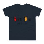 Camiseta hombre punto liso - Azul marino - Camiseta Bon dia tot lo dia