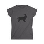 Camiseta mujer Softstyle - Gris marengo - Miotragus balearicus
