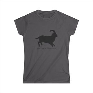 Camiseta mujer Softstyle - Gris marengo - Miotragus balearicus