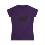 Camiseta mujer Softstyle - Morado - Miotragus balearicus