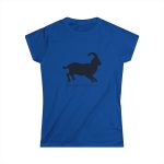 Camiseta mujer Softstyle - Azul royal - Miotragus balearicus