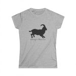 Camiseta mujer Softstyle - Gris deportivo - Miotragus balearicus