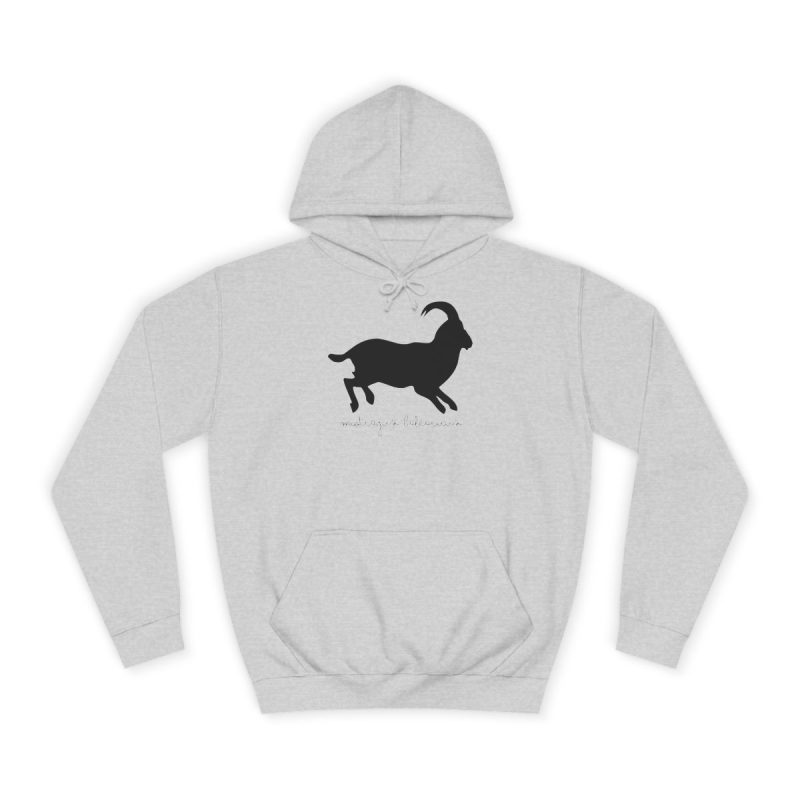 Sudadera universitaria - Gris jaspeado claro - Miotragus balearicus