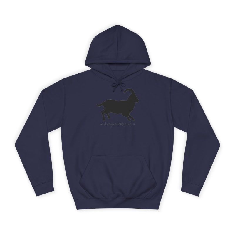 Sudadera universitaria - Azul marino Oxford - Miotragus balearicus