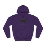 Sudadera universitaria - Morado - Miotragus balearicus