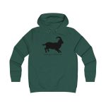 Sudadera universitaria mujer - Verde botella - Miotragus balearicus Sudadera universitaria mujer - Verde botella - Miotragus balearicus