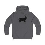 Sudadera universitaria mujer - Gris marengo - Miotragus balearicus Sudadera universitaria mujer - Gris marengo - Miotragus balearicus