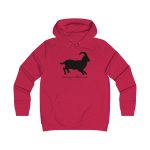 Sudadera universitaria mujer - Rojo fuego - Miotragus balearicus Sudadera universitaria mujer - Rojo fuego - Miotragus balearicus