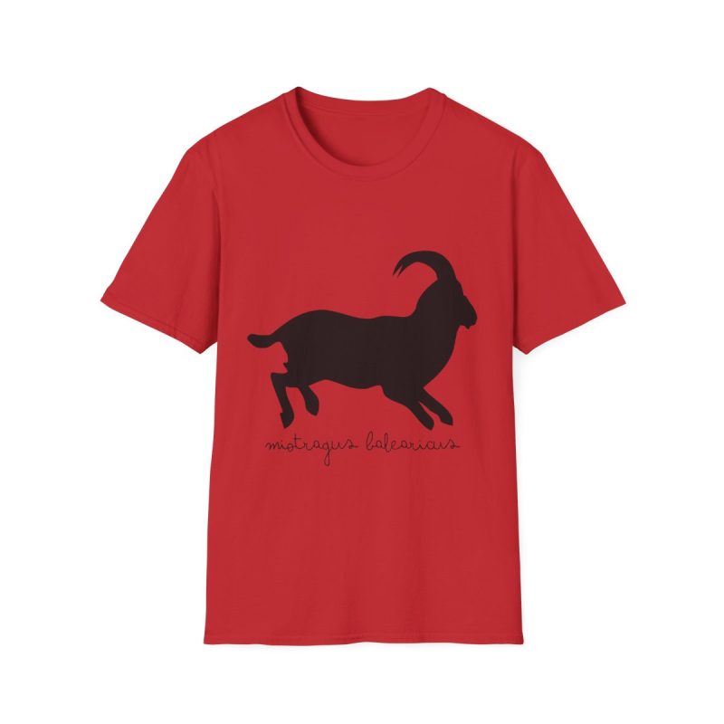Camiseta Softstyle - Rojo - Miotragus balearicus