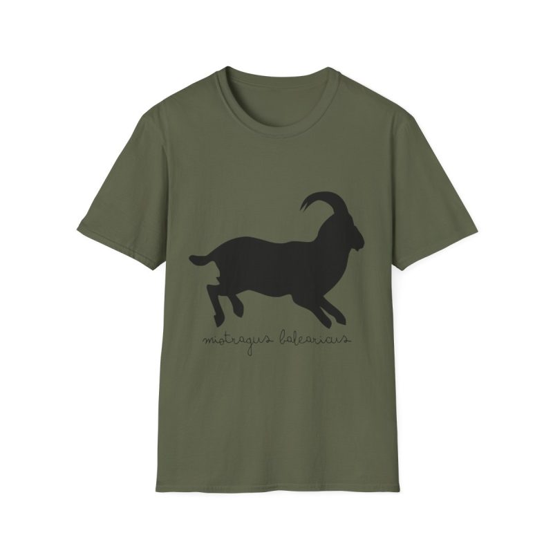 Camiseta Softstyle - Verde militar - Miotragus balearicus