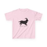 Camiseta infantil algodon grueso - Rosa claro - Miotragus balearicus