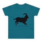 Camiseta hombre punto liso - Azul diva - Miotragus balearicus