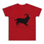 Camiseta hombre punto liso - Rojo - Miotragus balearicus