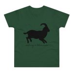 Camiseta hombre punto liso - Verde botella - Miotragus balearicus
