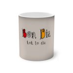 Taza magica que cambia de color - Negro - Camiseta Bon dia tot lo dia