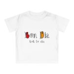 Camiseta de bebe - Blanco - Camiseta Bon dia tot lo dia Camiseta de bebe - Blanco - Camiseta Bon dia tot lo dia
