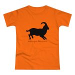 Camiseta mujer punto liso - Naranja - Miotragus balearicus