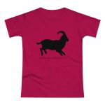 Camiseta mujer punto liso - Sorbete - Miotragus balearicus
