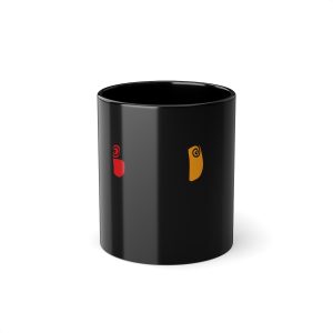 Taza negra 325 ml - Negro - Camiseta Bon dia tot lo dia