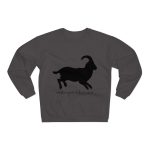 Sudadera cuello redondo premium - Antracita - Miotragus balearicus