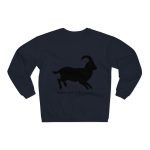 Sudadera cuello redondo premium - Azul marino - Miotragus balearicus