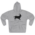 Sudadera con capucha cerrada - Gris jaspeado claro - Miotragus balearicus Sudadera con capucha cerrada - Gris jaspeado claro - Miotragus balearicus