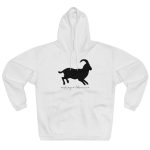 Sudadera con capucha cerrada - Blanco - Miotragus balearicus Sudadera con capucha cerrada - Blanco - Miotragus balearicus