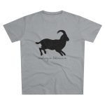 Camiseta hombre corte moderno - Gris Oxford claro - Miotragus balearicus