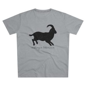 Camiseta hombre corte moderno - Gris Oxford claro - Miotragus balearicus