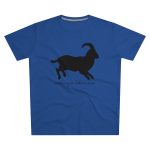 Camiseta hombre corte moderno - Azul royal intenso - Miotragus balearicus