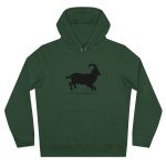 Sudadera con capucha King - Verde botella - Miotragus balearicus