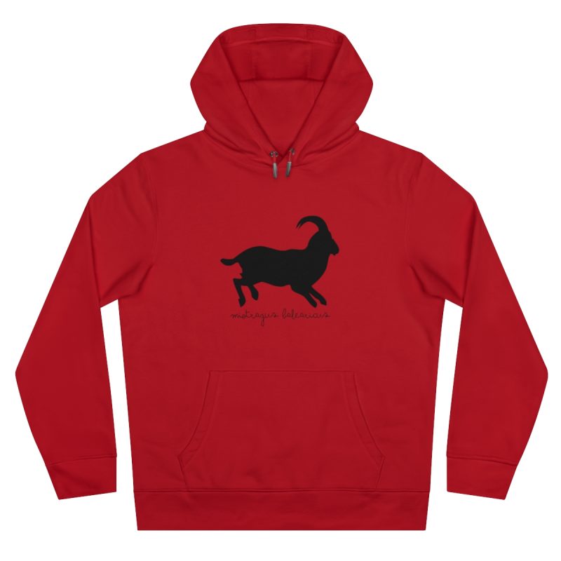 Sudadera con capucha King - Rojo - Miotragus balearicus