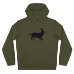Sudadera con capucha King - Caqui - Miotragus balearicus
