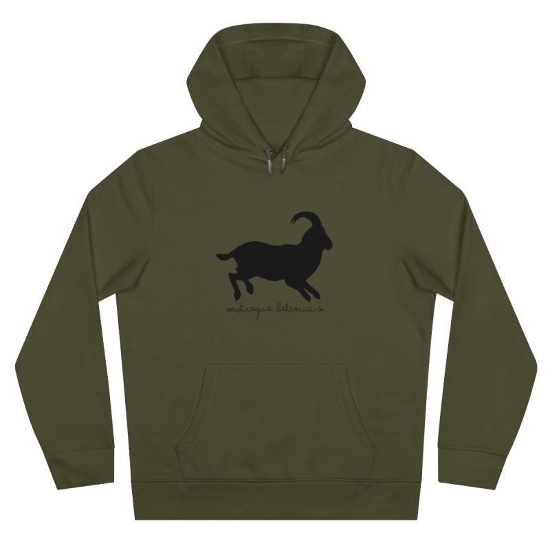 Sudadera con capucha King - Caqui - Miotragus balearicus