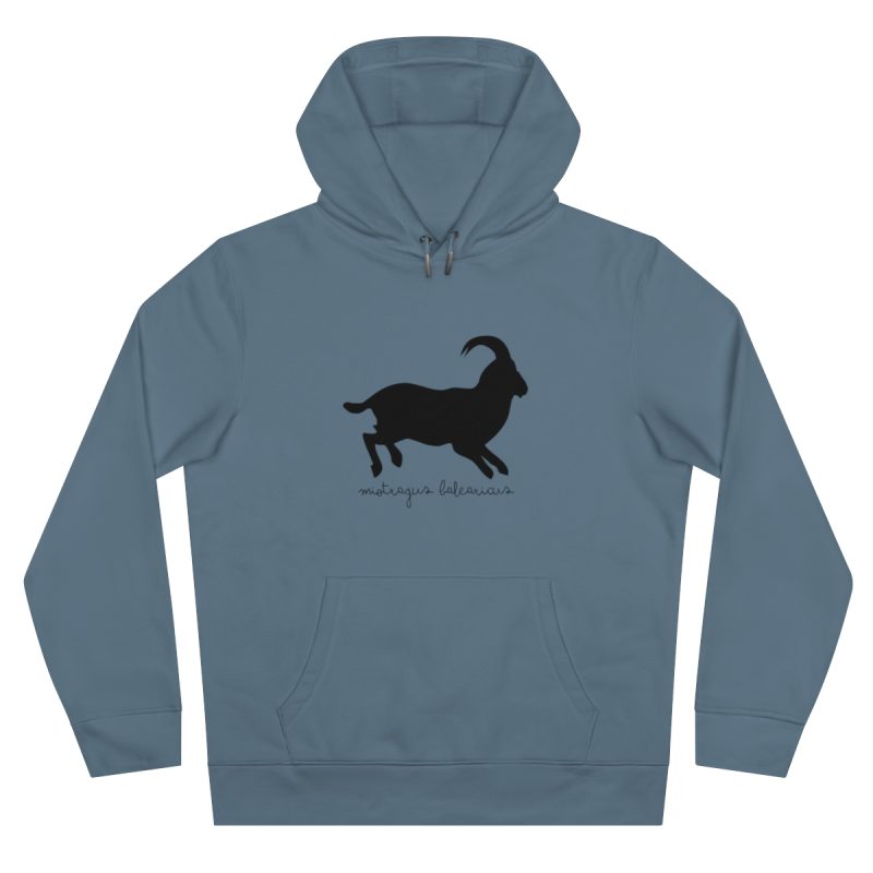 Sudadera con capucha King - Azul nordico - Miotragus balearicus